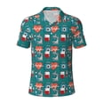 thumbnail image 2 of Daiia Medical Elements Pattern Men’s Polo Shirts,Solid Deck Shirt,Classic Fit, Breathable Cotton Polo for Casual and Sport Wear-, 2 of 7