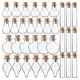 thumbnail image 1 of 50 Pieces Mini Glass Jars Bottles with Cork Stoppers 5 Shapes Bottle, 1 of 5