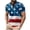 Multicolor, variant on WAENQINLA Henley Shirts for Men Big and Tall 4th of July American Flag Patriotic Shirt Short Sleeve Button up Independence Day Shirt