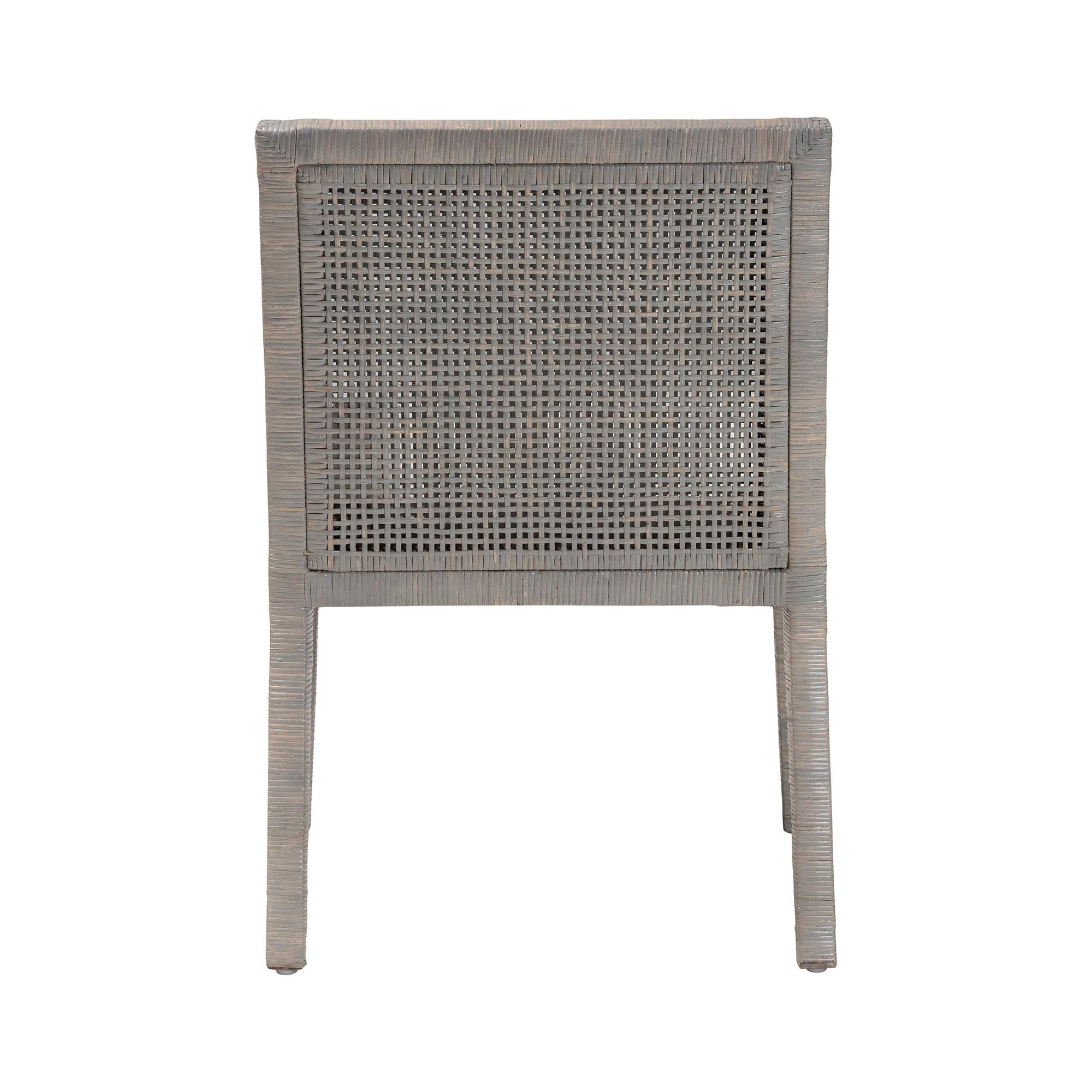 bali & pari Karis Boho Dining Chair, French Grey