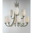 thumbnail image 4 of 21657SWSN Maxim Lighting Taylor-Nine Light 2-Tier Chandelier-31.5 Inches wide by 30 inches high-Satin Nickel Finish    -Traditional Installation, 4 of 4