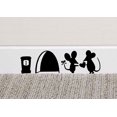 thumbnail image 3 of SHENMO Sticker Sticker Sticker Mur de Souris Noir pour la Maison, 3 of 3