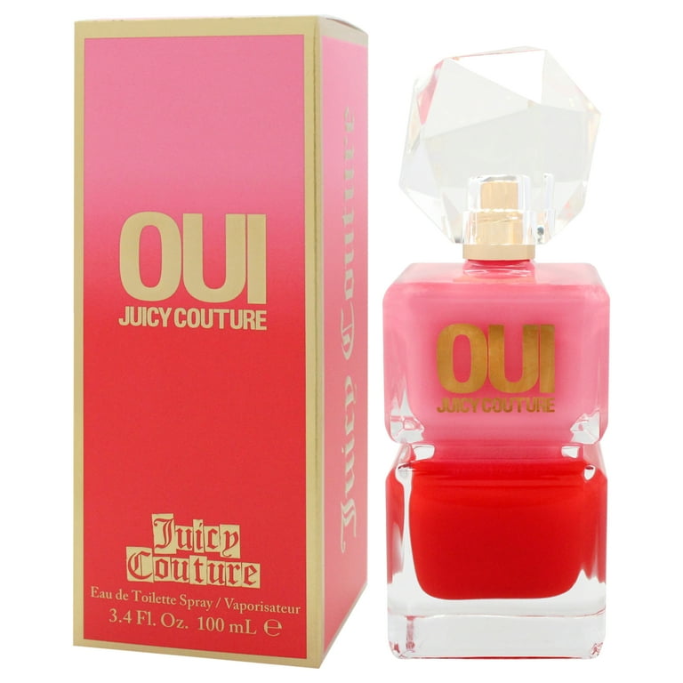 Juicy Couture Ladies Oui EDT Spray, Floral Fruity Amber, 3.4 oz