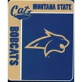 thumbnail image 1 of Montana State Bobcats 50x60 School Spirit Royal Plush Raschel Throw, 1 of 1