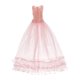 thumbnail image 5 of Vestido Formal de Fiesta de Muñecas de Encaje de Tul para 1/3 BJD DZ Clothings BJD Doll Pink Dress, 5 of 8