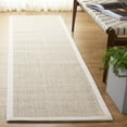thumbnail image 2 of SAFAVIEH Palm Beach Sabrina Solid Runner Rug, Ivory, 2'3" x 8', 2 of 7