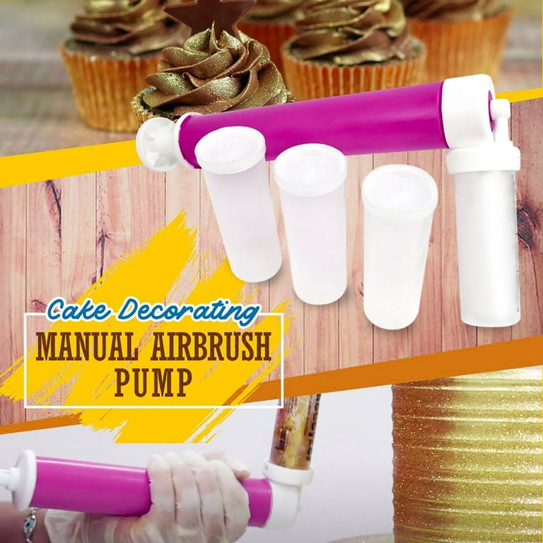 Cake Coloring Duster Manual Cake Airbrush Pump Cake Spray Gun