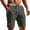 CBU70-Army Green, variant on VV AVEORS Mens Casual Shorts - Summer Beach Cargo Shorts Elastic Waist Drawstring Stretch Chino Golf Shorts Army Green L
