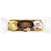 Ferrero Collection, Assorted Hazelnut Milk Chocolate, Dark Chocolate and Coconut, 3 Count