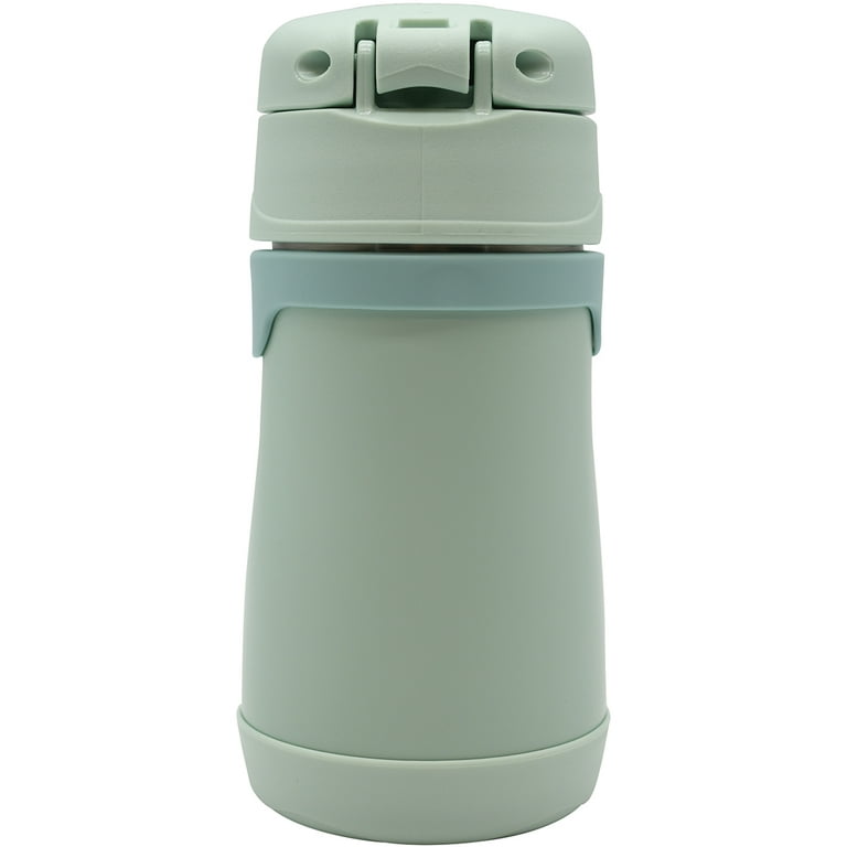 Infant thermos bottle multi-purpose children's thermos cup green 280ML  