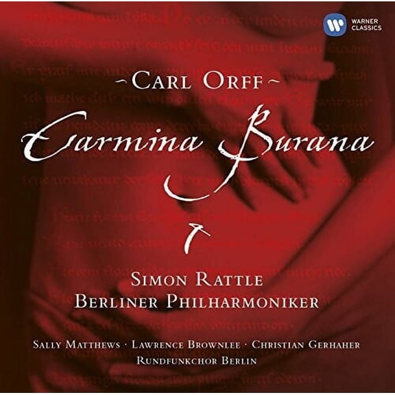 Berlin Philharmonic Orchestra - Carmina Burana - Music & Performance - CD