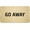 Go Away, variant on Pink Geometry Mid Century Abstract Boho Diatomaceous Earth Bath Bath Mat Rug-Rubber Non Slip Quick Dry Super Absorbent Thin Bathroom Rugs Fit Under Door Shower Room Sink ( 17" L x 27" W Rectangle)