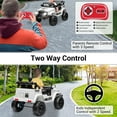 thumbnail image 3 of 12V Kids Ride on Jeep Car Electric 2 Seats Off-Road Truck SUV Vehicle with Remote LED Lights White, 3 of 9