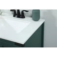 thumbnail image 4 of 24 inch single bathroom vanity in green, 4 of 8