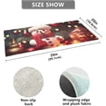 thumbnail image 3 of GZHJMY Christmas Snowman Bathroom Rugs Bath Mat 39 x 20 Inch Non-Slip Extra Soft and Absorbent Shaggy Bath Carpet for Tub, Shower, Bathroom Carpet Runner, 3 of 7