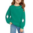 thumbnail image 5 of Mercatoo Season Girls Sweatshirt Print Long Sleeve Pullover Multiple Color Options for Casual Wear and 5t Girls Clothes Winter, 5 of 5