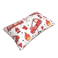 thumbnail image 3 of EasygdpFire Truck Polyester Fiber Double-Sided Pillowcase,Super Soft,Comfortable And Luxurious Pillowcase,Not Easy To Break Or Deform- 20"X30", 3 of 9