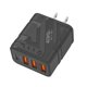 thumbnail image 1 of Estación De Carga Rápida De 40 W 3 Puertos Usb Y 1 Pd Cargador Eficiente Para Todos Tus Dispositivos Diseño Compacto Compatibilidad Universal, 1 of 6
