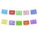 thumbnail image 5 of Papel picado XV Años | Guirnaldas 15 Años | enramado | 5 tiras de 5 metros | diseño de 15 años con colores diferentes vibrantes | enramada mexicana artesanal | decoración de papel picado (Plástico), 5 of 5
