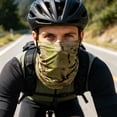 thumbnail image 6 of 25x42 cm Camouflage Face Covering, Tactical Seamless Neck Gaiter Bands, Plain Solid Sunscreen Breathable Balaclava Balaclavas, Motor Riding Fishing Helmet Liner Sports Headscarf with UV Protection, 6 of 6