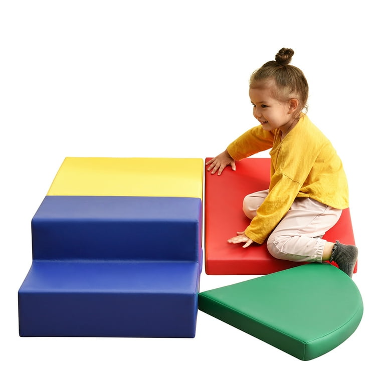 Soft Play Forms, Soft Play Equipment, Climbing and Crawling, Children's  Playground, 9 Piece Sponge Group 