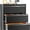 Black, variant on 3 Drawer File Cabinet, White Metal Filing Cabinet with Lock, Locking Tall File Cabinets with 4 Adjustable Hanging Frame for Home Office, Name Tag