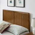 thumbnail image 4 of Platform Bed Frame, Twin Size, Wood, Brown Walnut, Modern Contemporary Urban Design, Bedroom Master Guest Suite, 4 of 10