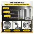 thumbnail image 3 of 4L Stainless Steel Water Distiller - Pure Water Machine for Home & Medical Use, 3 of 8