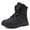 Black, variant on SKIUHS Men's Snow Boots Warm Insulated Faux Fur Waterproof Winter Shoes