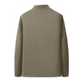 thumbnail image 4 of Riecok Mens Winter Coats Long Sleeve Stand Collar Double-sided Hoodless Jackets Stylish Outwear for Outdoor Hiking, 4 of 7