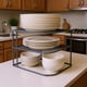 thumbnail image 2 of Esquinero Organizador de Platos 3 Niveles Gris, 2 of 6