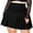Black, variant on Women's Plus Size Pleated Tennis Skirt- Girls High Waist Athletic Golf Skirts with Shorts Black