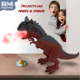 thumbnail image 5 of Dinosaurio de Juguete, Carnotauro 30 cm, con Luz, Sonido y Dispensador de Humo rojo Grande, 5 of 6