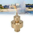 thumbnail image 1 of Water Fountain Nozzle, Brass Two Layers Fountain Column Sprinkler Spray Head, Column Multi Direction Jet Pond Fountain Water Spray for Garden Pond Bring Beautiful Visual Effects, 1 of 8