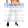 thumbnail image 2 of Trgacdwlo Men Hiking Pants Striped Straight Leg Mens Joggers Lightweight Elastic Waist Running Workout Mens Lounge Pants Gray XXL, 2 of 4