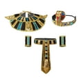 thumbnail image 3 of ZheElen 5 Pcs Accessoires de Costume Égyptien pour Femmes Poignet Fantaisie Manchette de Robe, 3 of 6