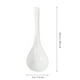 thumbnail image 3 of EeaseMX Juego de 2 cucharas grandes de porcelana, resistentes y profundas, de cerámica blanca., 3 of 7
