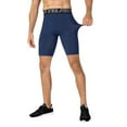 thumbnail image 3 of Praeter Compression Shorts for Men, Fitness Sports Running Training Shorts With Pockets Wicking Stretch, 3 of 8