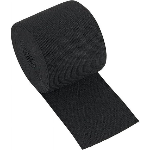 3 Inchx 8.5 Yards Knit Elastic Band Flat Stretch Elastic Band for DIY Sewing Project Waist Band Making Black DIY DIY