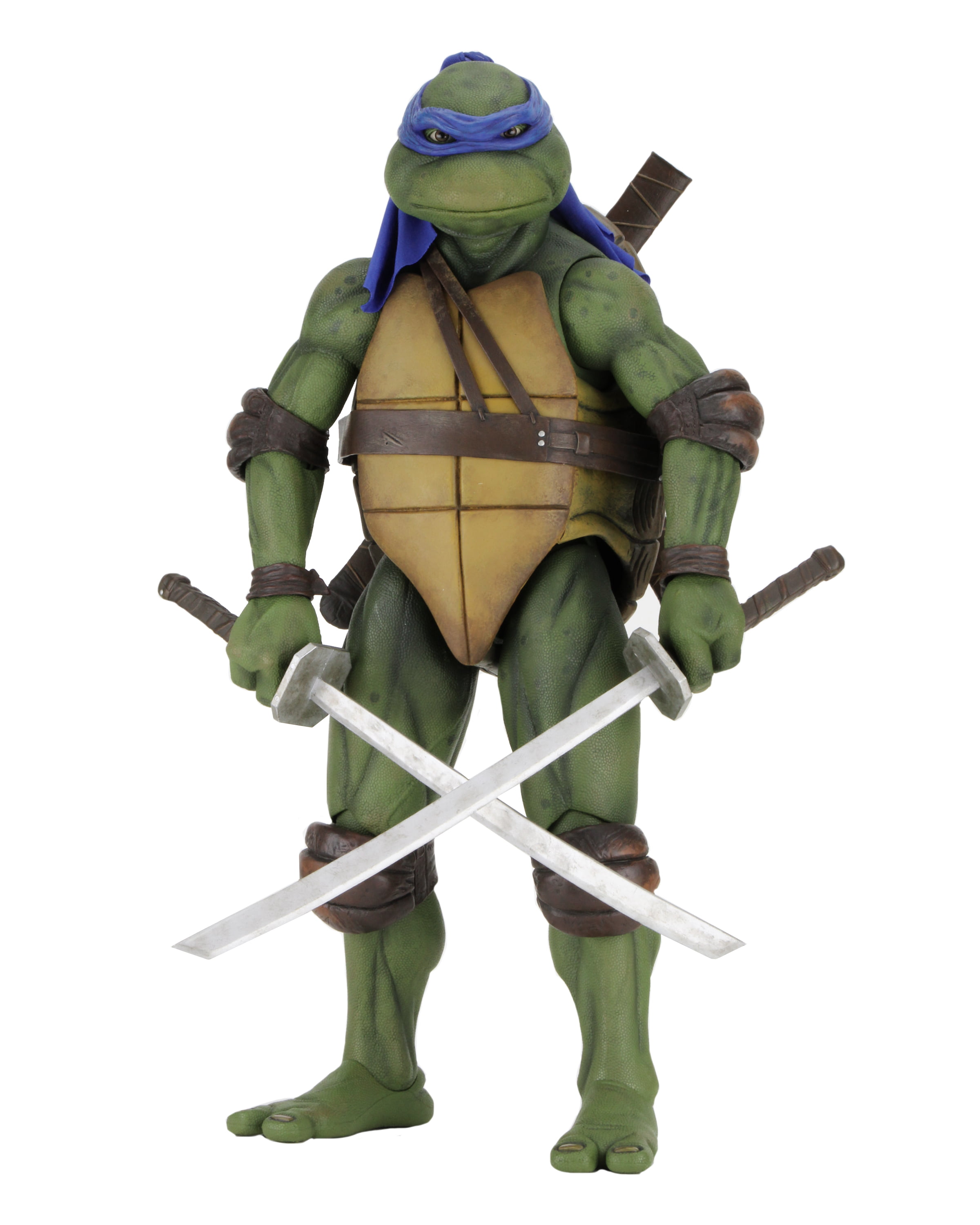 NECA Teenage Mutant Ninja Turtles 1990 Movie Leonardo 7" Action Figure Toy 