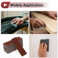 thumbnail image 3 of Unique Bargains 51 Pcs Sanding Discs Wet Dry Waterproof Micro Zip Detail Sander Hook & Loop Sandpaper for Woodworking 1.18"x3.54" 1000 Grit Red Aluminum Oxide, 3 of 6