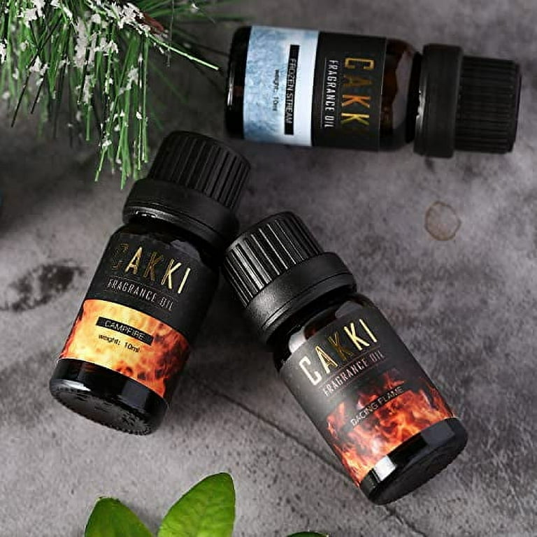 Coffee Essential Oils Set for Diffuser, 6 x10ml, Cakki Fragrance Oils Gift  Set with Mocha, Latte, Cappuccino, Hot Chocolate, Vanilla, Blueberry
