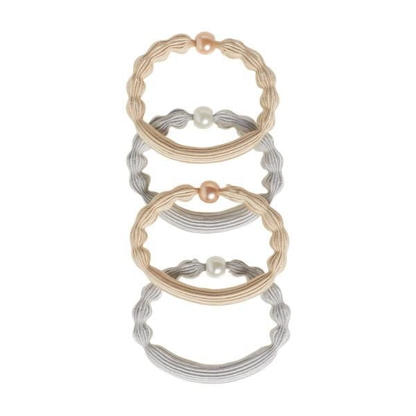 Goody Forever Elastics 6MM - 10CT Blonde Silver