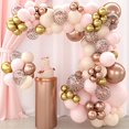 thumbnail image 3 of Kit de Arco de Globos de Oro Rosa 96 Piezas para Fiestas de Cumpleaños Duchas Bodas, 3 of 5