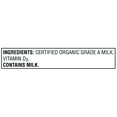 thumbnail image 4 of Great Value Organic Whole Vitamin D Milk, Half Gallon, 64 fl oz, 4 of 7