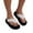 White, variant on Anuirheih Womens Flip Flops Wedges Sandals for Women Wedge Flip Flops Comfort Chunky Thong Sandals Wedge Heels for Women(Black)