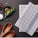 thumbnail image 5 of Paños de Cocina (Pack de 5) - 50 x 70 cm - Paño de Cocina con Gancho - Algodón - Muy Absorbente - Lavable a 95° - Diseño Clásico Cuadrado Azul (5), 5 of 5