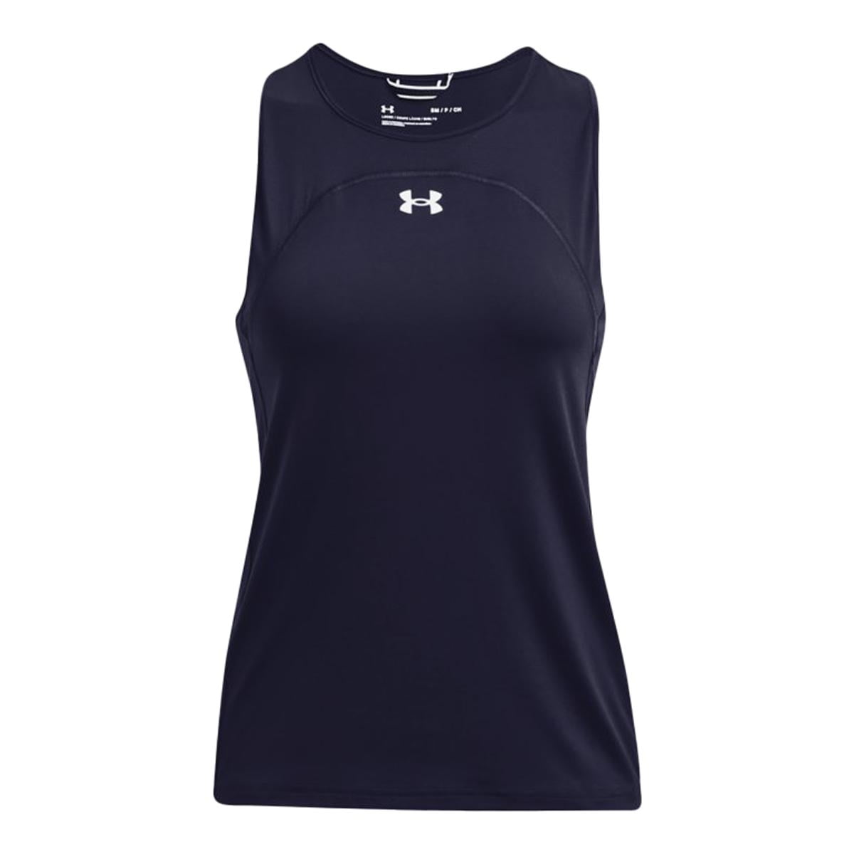Under Armour Womens Performance Tank Top Midnight Navy SM