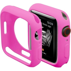 XiHAMA Ultra Thin Soft TPU Bumper Case Compatible with iWatch Apple Watch Series SE 6/5/4
