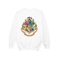 thumbnail image 1 of Harry Potter Girls Hogwarts Crest Gold Ink Sweatshirt, 1 of 4